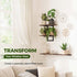 Bamworld Wall Planters for Indoor Plants Window Plant Shelves Vertical Plant Holder Wall Decor Plant Stand Indoor