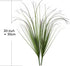 16 Artificial Plants Fake Wheat Grass Tall Shrubs, Faux Greenery Plastic Leaves Plant Indoor Green Decoration Home