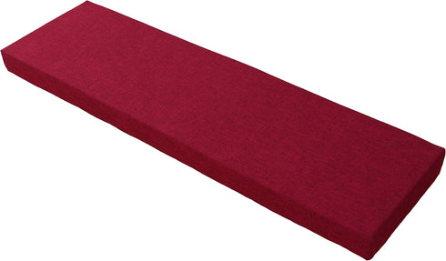 Indoor/Outdoor Patio Bench Cushion, Soft Thicken Seat Pads Cushion Custom Size, Pillow