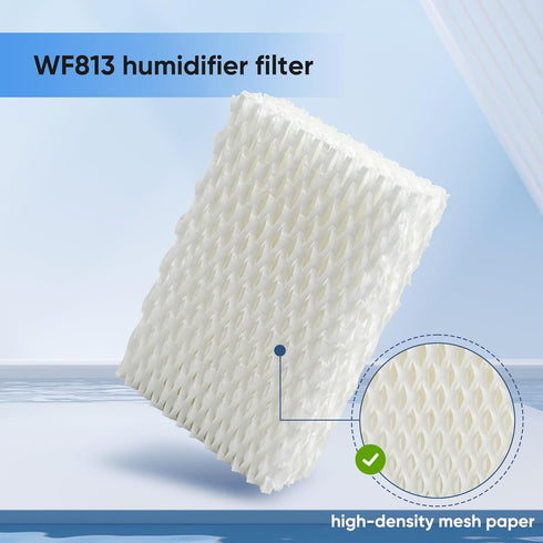 3 Pack WF813 Humidifier Filter Replacement for Equate and ReliOn Cool Mist Humidifiers