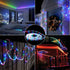 Brizled 18ft Multicolor Waterproof Rope Lights, 216 LED Christmas Lighting, 120V ETL Flexible Tube Light for Holiday