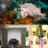 84Feet 12 Strands Hanging Vine Plants, Artificial Flowers Greenery Leaf Garland for Wedding Party Garden Decoration