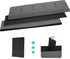 43Inches 660 lbs, ZenStyle Storage Ottoman Bench, Folding Footrest Padded Seat, Storage Chest Long Shoes Bench