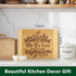 Engraved Cutting Board for New Home Owner, Housewarming Gift Ideas - Bless This Home with Love and Laughter