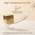 SYBL 10Pcs/5 Pair Durable Clear Acrylic Shoe Display Stand Shoe Supports Shaper Forms Inserts for Shoe Store Retail