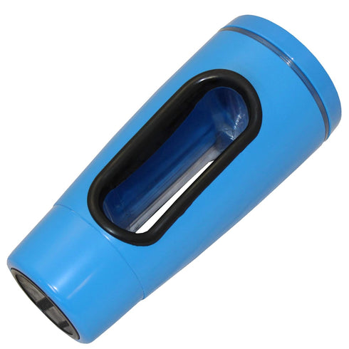 Rehabilitation Advantage Hand In Mug Adaptive Drinking Cup, Blue, 16 Ounces