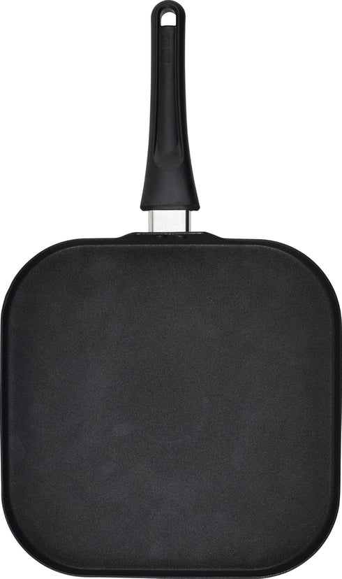 Goodcook Everyday Nonstick Square Griddle Pan, 11 Inch, Black