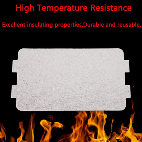 10 Pcs Microwave Oven Mica Plate Sheet, Single Size 116mm x 64mm, Microwave Replacement Accessory