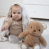 Set 0+ The Peanutshell Gift Benny Brown Teddy Bear Stuffed Animals and Baby Blanket for Boys, Girls, Newborn