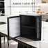 Countertops, Extra Large Corner Bread Box - Bamboo Bread Box for Kitchen Large Capacity Kitchen Bread Storage