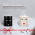 IPOW 2 Pack Color Changing Magic Mug, Heat Sensitive Ceramic Coffee Mugs, 12 Oz