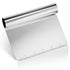 Bench Scraper Kitchen Tool – Multipurpose Pastry Scraper with Measuring Scale, Pizza & Bread Dough Cutter, Stainless