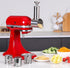 Stainless Steel Slicer Shredder Attachment for KitchenAid Mixer, Cheese Grater Attachment, Food Slicer for KitchenAid