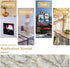 ShiTingYu 13x36 Inch Marble Table Runner Gold Grey Table Dresser Runners Modern Table Coffee Table Runner for Home