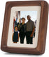 Solid Walnut Picture Frame for Instax Wide & Square Photos, Small Solid