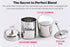 South Indian Filter Coffee Maker 4-6 Cup Mug Madras Kaapi Kappi Drip Decoction Maker Brewer Dripper Stainless Steel Medium Size for Home & Kitchen (250 ML) by PAJAKA