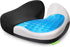 AUVON Multi-Layer Gel Cushion - Pressure Relief Cooling Memory Foam Coccyx Cushion for Sciatica Pain Relief