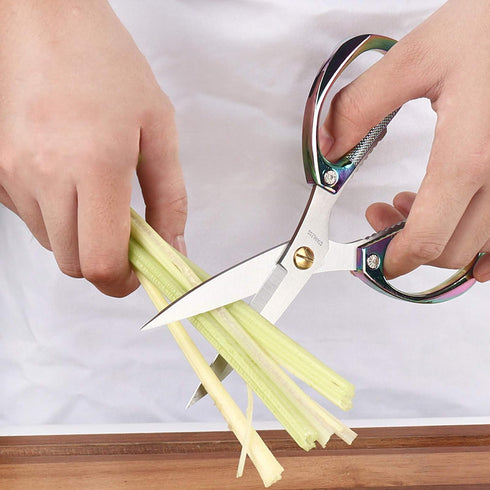 Kitchen Scissors All Purpose Heavy Duty Shears for Food, Meat, Poultry, Vegetable, Herbs | 7.5inches