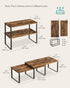 Set 4 Counter UKCS022X01 SONGMICS Cabinet Organizer Shelf, of Kitchen Shelves, Kitchen Storage, Spice Rack, Stackable