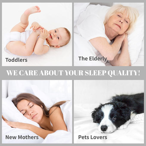 Quilted Fitted Mattress Pad, Fluffy Noiseless Cover for College Dorm, Cooling Comfort Topper, Twin