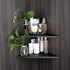 evron Corner Mounting Shelf, Easy to Install Wall Corner Shelf, Set of 2
