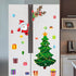 WABIWABI@HOME Magnetic Christmas Tree for Refrigerator, Soft Magnetic Ornaments Set, Reusable Holiday Decor