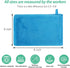 PHOGARY 10 Pack 6x8 Inch Body & Face Microfiber Washcloths for Baby Younger Kid, Soft Flannel Wash Cloth for Washing