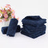 Homaxy 12 Pack Kitchen Dish Cloths, Super Soft and Absorbent Coral Velvet Dish Towels, Navy Blue