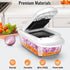 8 All-in-1 Blade Vegetable Chopper Mandoline Slicer with Container, Food Chopper, Onion Chopper, Veggie Cutter