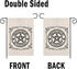 Witchy Pentagram Garden Flag Protected By Witchcraft Garden Flag Spooky Vibes Garden Flag Wiccan Gift (BY WITCHCRAFT F)