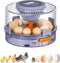 Somferic Incubators for Hatching Eggs, 12 Chicken Incubator with Automatic Egg Turning and