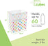 13 (3-Pack) 17" 13.5" 10" Clean Cubes Gallon Disposable Pop-Up Trash Cans with Fitted Bags Foldable Garbage & Recycling
