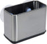 Kitchen Details Cup Sponge Holder/Basket - Space-Saving Stainless Steel Suction Sink Caddy for Kitchen or Bathroom