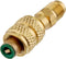 Senville R410A Adapter 5/16" SAE Female to 1/4" SAE Male for Mini Split Air Conditioners Vacuum Service