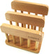 LENITH Wooden Dual Cutting Board Rack, Chopping Board Organizer Stand Holder for Kitchen