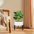 5"-10" 1 Pack) Three Legs Adjustable Metal Plant Stand for Plant Pot Indoor & Outdoor (Black