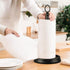 Heavy Weighted Base Paper Towel Holder for Countertop, Steel Stand for Kitchen, Bars & Dining Tables