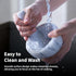 LIUHER Set, 150ml, (6"*H3-1/2) Marble Mortar and Pestle Spice Grinder, Herb Ginder, Unpolished Marble Spice Crusher