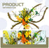 idyllic Butterfly Shaped Wreath with Pastel Berries and Floral, Spring Artificial Wreaths for Front Door Decor