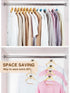 Smartor Clothes Hanger Connector Hooks, 120 Pack Space Saving Hanger Add-on Hook for Closet Storage and Organization