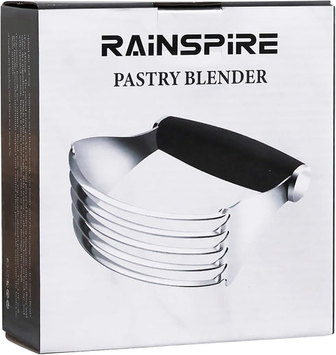 Heavy Duty Pastry Cutter for Baking: Stainless Steel Pastry Blender, Thick Sharp Blades Dough Cutter