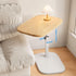 Pedestal Adjustable c Table for Small SpacesC Shaped End Table Desktop can