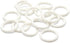Dritz Plastic Rings, 1-1/8", 14 Count, White