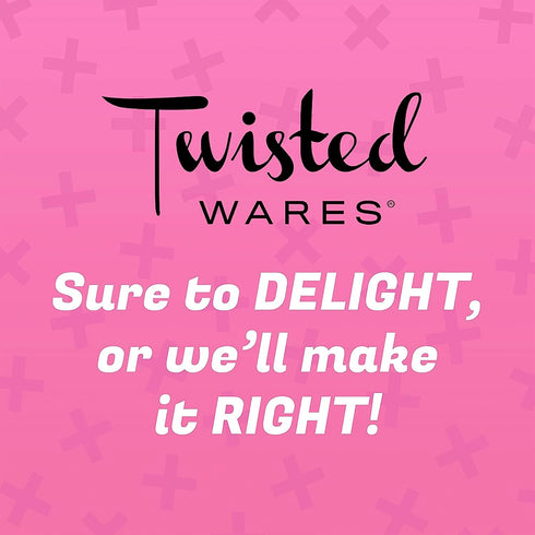 Twisted Wares Funny Oven Mitts, Let's Get Baked, Cotton Canvas Pot Holder, Kitchen Gifts