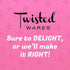 Twisted Wares Funny Oven Mitts, Let's Get Baked, Cotton Canvas Pot Holder, Kitchen Gifts
