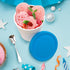 4 Pack Set (1 1 1 1 Belle&Beau Ice Cream Containers Quart Each) with Silicone Lids, Ideal for Homemade Ice Cream