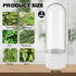 Sibosen 3 Pack 2-3 Herb Saver for Refrigerator Large Fresh Herb Keeper Cilantro Container for Refrigerator Vegetable