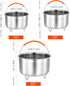 Steamer Basket for Instant Pot, Stainless Steel Vegetable Steamer Basket Insert for 8qt Pots