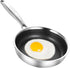 DELARLO 6-Inch Whole Body Tri-Ply Stainless Steel Mini Frying Pan, Oven Safe Induction Skillet, Detachable Handle