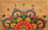 Welcome Mats for Front Door Outdoor Entry, Mandala Non-Slip Doormat, Indoor Door Mats, 17x30 Inch